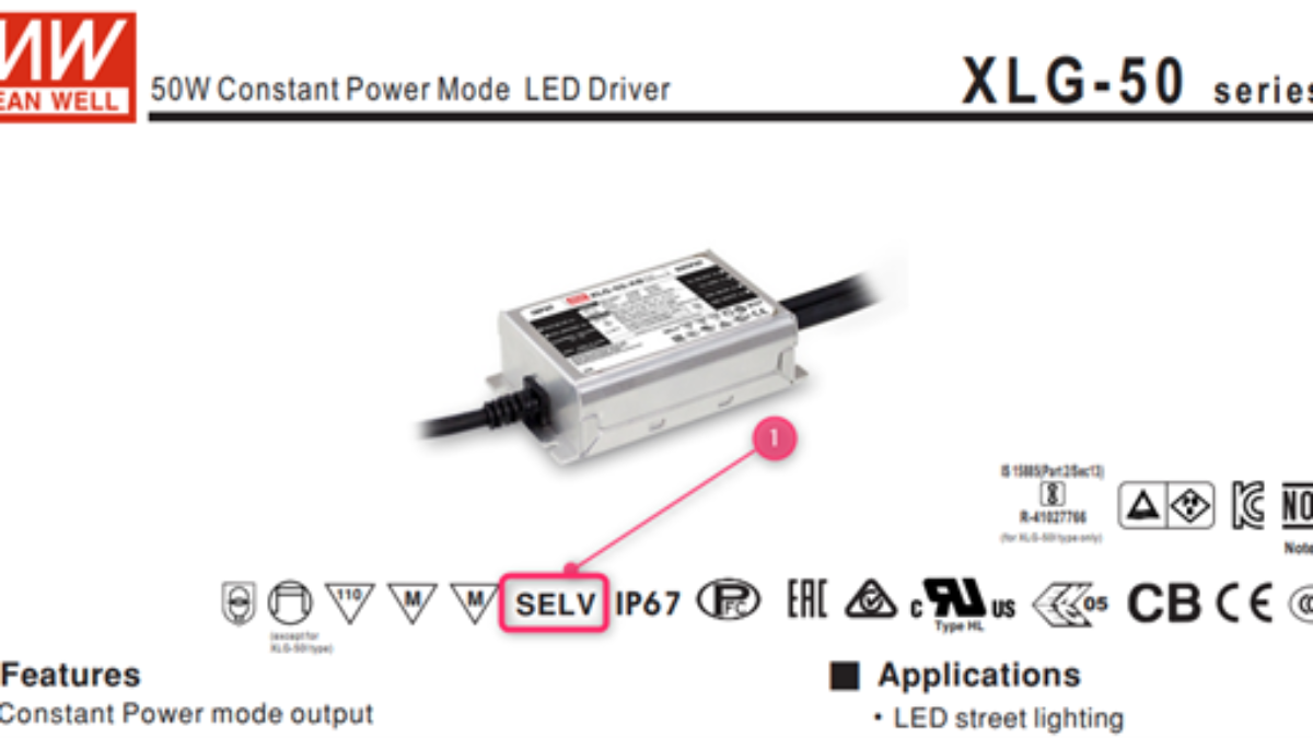 MEAN WELL's power SELV and how can I see this? All About MEAN WELL Power Supplies